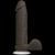 Фаллоимитатор Doc Johnson The Realistic Cock 8 inch Black SO1974 фото