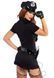 Эротический костюм полицейской Leg Avenue Dirty Cop XS, 6 предметов