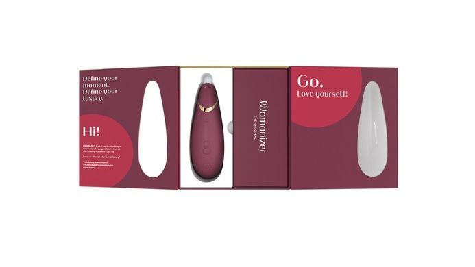 Клиторальный стимулятор Womanizer Premium 2 Bordeaux SO8750 фото