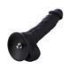 Силиконовый дилдо Hismith 8.3" Silicone Dildo Black SO9971 фото 1