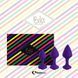 Набор анальных пробок FeelzToys Bibi Butt Plug Set 3 pcs Purple SO5064 фото 4
