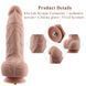 Фалоімітатор для секс-машин Hismith 9.25&Prime; Silicone Dildo SO6207 фото 2