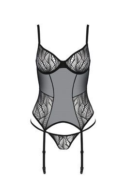 Корсет Passion LEAFA CORSET black XXL/XXXL - ECO Passion