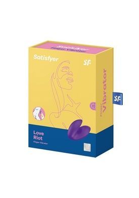 Вібратор на палець Satisfyer Love Riot Purple SO7789 фото