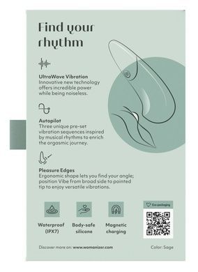 Вибратор Womanizer Vibe Sage SX2146 фото