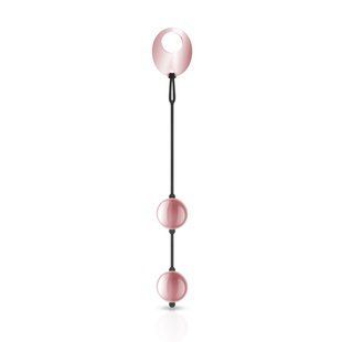 Металеві вагінальні кульки Rosy Gold Nouveau Kegel Balls SO4594 фото