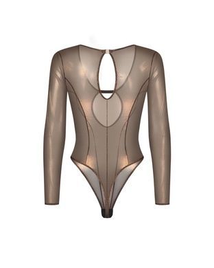 Боді Obsessive Soranna long-sleeved teddy S/M
