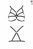 Бюстгальтер-стрепы Passion Exclusive ARMANDA BRA XXL/XXXL, black