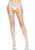 Чулки-сетка Leg Avenue Net stockings with garter belt One size White, пояс, подвязки