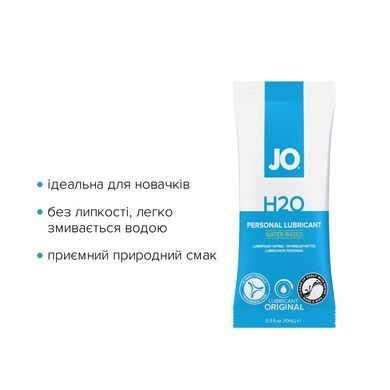 Набор водных лубрикантов JO H2O Original 12 шт &times; 10мл SO6160 фото
