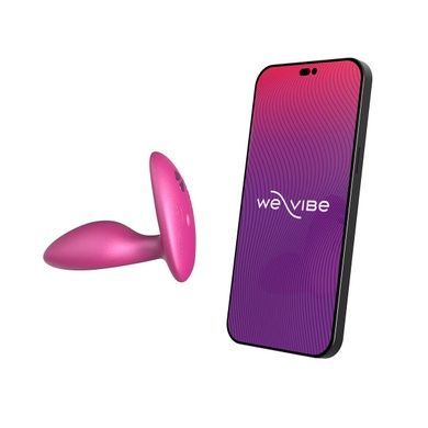 Анальная вибропробка We-Vibe Ditto+ Cosmic Pink SX0519 фото