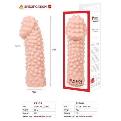 Насадка на член Kokos Extreme Sleeve ES.10 размер M SO1820 фото