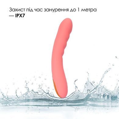 Смарт-вібратор з пульсацією Svakom Ava Neo Peach Pink SX1112 фото