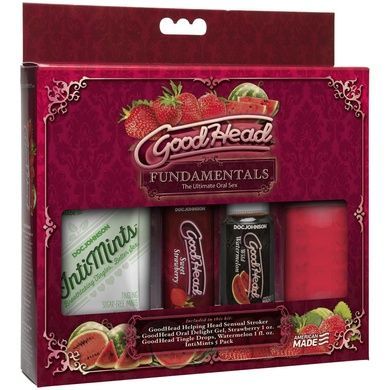 Набор для оральных ласк Doc Johnson GoodHead Fundamentals Kit SO4542 фото