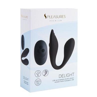 Вибратор S Pleasures Premium Delight для клитора и точки G SX1611 фото