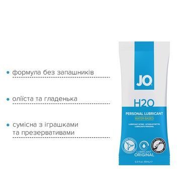 Набор водных лубрикантов JO H2O Original 12 шт &times; 10мл SO6160 фото