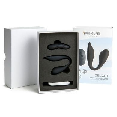 Вибратор S Pleasures Premium Delight для клитора и точки G SX1611 фото