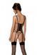 Корсет Passion MARINA CORSET, S/M, beige, с открытыми чашками