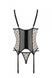 Корсет Passion MARINA CORSET, S/M, beige, с открытыми чашками