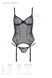 Корсет Passion LEAFA CORSET black XXL/XXXL - ECO Passion