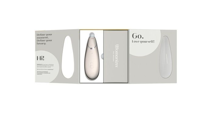 Вакуумный стимулятор Womanizer Premium 2 Grey SO8751 фото