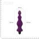 Анальная пробка с вибрацией Adrien Lastic Bullet Amuse Purple AD20293 фото 2