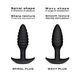 Анальная пробка Dorcel WAVY PLUG 3 см SO8288 фото 4