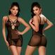 Прозора еротична сорочка бебі дол JSY 8166 One Size чорна