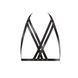 Портупея Bijoux Indiscrets MAZE &mdash; Halter Bra Harness Black