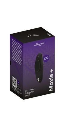 Смарт-вибратор в трусики We-Vibe Moxie+ Satin Black SO6973 фото