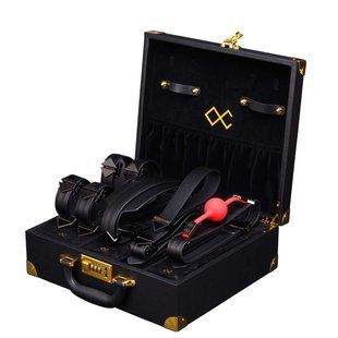 БДСМ-набір LOCKINK Moonlight Treasure Chest - Black Set SX0859 фото
