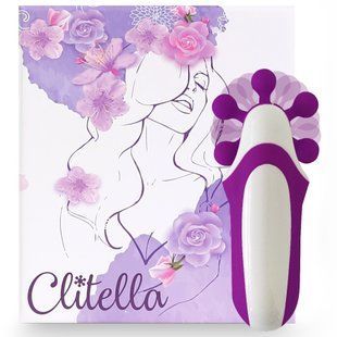 Стимулятор FeelzToys Clitella Oral Clitoral Stimulator Purple SO5066 фото