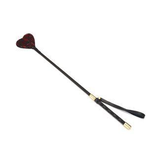 Шльопалка-сердечко Liebe Seele Riding Crop, двостороння SO9478 фото