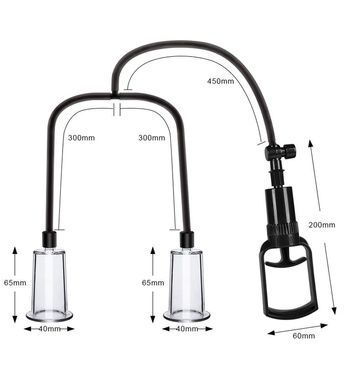 Вакуумна помпа для грудей та сосків Men Powerup Passion Pump SX3005 фото