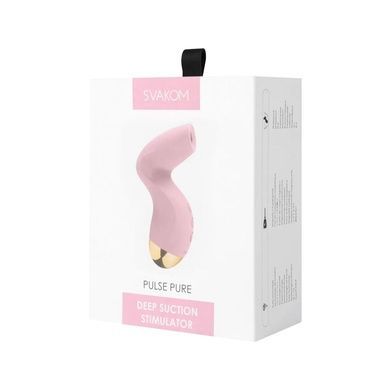 Кліторальний стимулятор Svakom Pulse Pure Pale Pink SO6993 фото