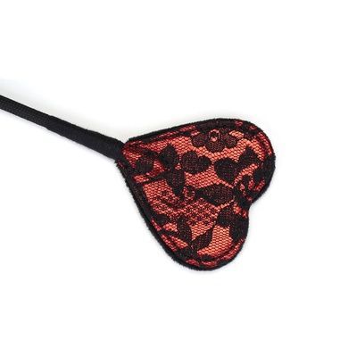 Шльопалка-сердечко Liebe Seele Riding Crop, двостороння SO9478 фото