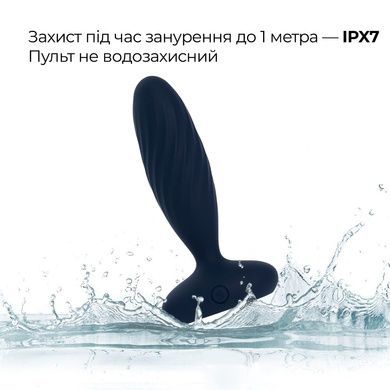 Анальна пробка G Svakom Jordan Navy Blue SX0727 фото