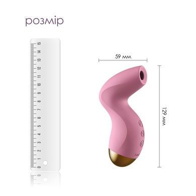 Кліторальний стимулятор Svakom Pulse Pure Pale Pink SO6993 фото