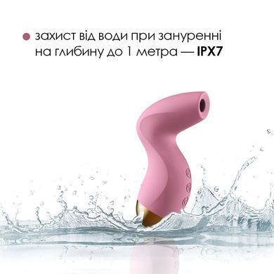 Кліторальний стимулятор Svakom Pulse Pure Pale Pink SO6993 фото