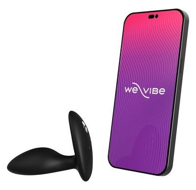 Анальна смарт-вібропробка We-Vibe Ditto+ Satin Black SX2147 фото