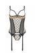 Корсет Passion MARINA CORSET, XXL/XXXL, beige, с открытыми чашками