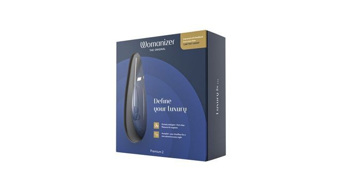 Клиторальный стимулятор Womanizer Premium 2 Blueberry SO8752 фото