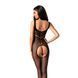Бодистокинг с доступом к интимным местам Passion BS078 black One size