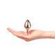Анальна пробка Dorcel Diamond Plug Rose Gold S SO5534 фото 4