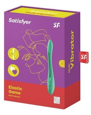 Вібратор для пар Satisfyer Elastic Game Light Green SO6127 фото