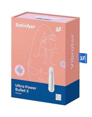 Вибропуля Satisfyer Ultra Power Bullet 3 White SO5428 фото