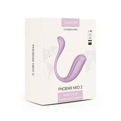 Виброяйцо Svakom Phoenix Neo 2 Pastel Lilac SX0728 фото