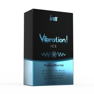 Рідкий вібратор Intt Vibration Ice 15 мл SO2920 фото
