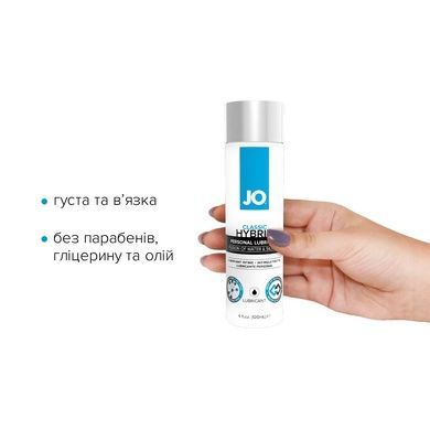 Густа змазка водно-силіконова JO Classic Hybrid 120мл SO1682 фото