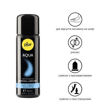 Лубрикант на водній основі pjur Aqua 30 мл PJ10330 фото